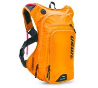 USWE Outlander Sac d'hydratation avec poche à eau, sac à dos d'hydratation - Sac à dos pour cyclisme, VTT, course à pied et plus encore (9 L, orange)