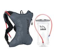 USWE Outlander XC 2L Sac à dos d'hydratation, course à pied, randonnée, sac à dos avec poche à eau (1,5 l, hydropack pour femmes et hommes, équipement de randonnée et équipement pour le vélo, VTT