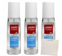 usy Hidrofugal Lot de 3 déodorants classiques en verre (3 x 75 ml) + bloc usy