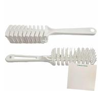 usy Lot de 1 brosse à cheveux semi-circulaire en plastique sans choix de couleur 21 cm de long + bloc usy