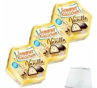 usy Lot de 3 crèmes glacées à la vanille (3 x 180 g) + bloc usy