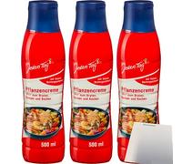 usy Lot de 3 crèmes végétales pour tous les jours (3 bouteilles de 500 ml) + bloc usy