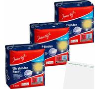 usy Lot de 3 paquets de 10 serviettes ultra douces pour tous les jours et nuit + bloc usy