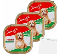 usy Lot de 3 paquets de tartes fines pour tous les jours de volaille et de bœuf (3 x 300 g) + bloc usy