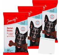 usy Lot de 7 bâtonnets dentaires pour chien (3 paquets de 250 g) + bloc usy