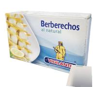 usy Lot pour coquillages vigilantes Berberchos al natural (boîte de 115 g) + bloc usy