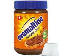 usy Lot pour crème croustillante Ovomaltine (verre de 380 g) + bloc usy