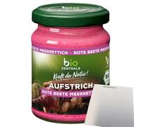 usy Lot pour tartine biocentrale, betterave rouge, raifort (verre de 125 g) + bloc usy