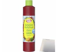 usy Pack pour le ketchup au curry Hela Curry avec 30 % de sucre en moins (bouteille de 800 ml) + bloc usy