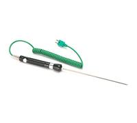 Ut T03 K Type Thermocouple Temperature Probe Immersion Type High Temperature Sensor -50°C To 1200°C Industrial Grade Test Probe Suitable For Furnace Liquid Pipe Measurement