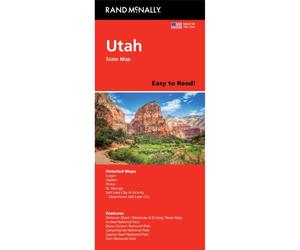 Utah, carte facile à lire | Rand McNally