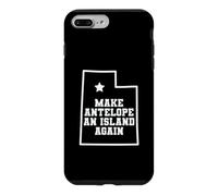 Utah Make Antelope an Island Again Great Salt Lake Coque pour iPhone 7 Plus/8 Plus