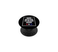 Utah Make Antelope an Island Again Great Salt Lake PopSockets PopGrip Adhésif