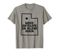 Utah Make Antelope an Island Again Great Salt Lake T-Shirt