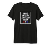 Utah Make Antelope an Island Again Great Salt Lake T-Shirt Haut de Gamme