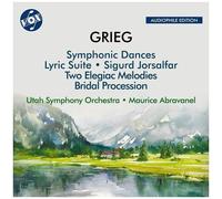 Utah Symphony Orchestra - Grieg: Symphonic Dances, Op. 64; Bridal Procession Passes By, Op. 19; Sigurd Jorsalfar, Op. 56; Two Elegiac Melodies For String Orchestra, Op. 34; Lyric Suite, Op. 54 [Compac