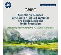 Utah Symphony Orchestra - Grieg: Symphonic Dances, Op. 64; Bridal Procession Passes By, Op. 19; Sigurd Jorsalfar, Op. 56; Two Elegiac Melodies For String Orchestra, Op. 34; Lyric Suite, Op. 54 [Compac