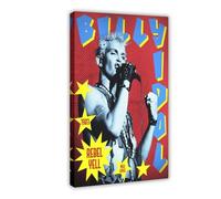 utahcr Poster Billy Idol Rebel Yell sur toile pour décoration de chambre à coucher, bureau, chambre, cadeau (50 x 75 cm)