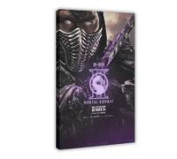 utahcr Poster sur toile Mortal Kombat 2 BI-HAN - Décoration pour chambre à coucher, bureau, chambre - Cadeau - 20 x 30 cm