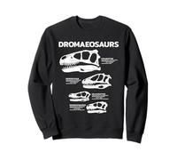 Utahraptor Deinonychus Velociraptor Dromaeosaurus Sweatshirt