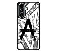 utaupia Coque Anarchie pour Samsung Galaxy A57 5G Silicone égalité Mobile Communisme Punk Homme Souple philosophie Rock Revolution Symbole Noir