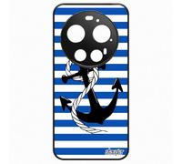 utaupia Coque Ancre pour pour Xiaomi pour Xiaomi 17 Ultra en Silicone Marin Bleu marinière de Bateau TPU Ligne Corde Marine Smartphone nœud Rayure Noir rayé