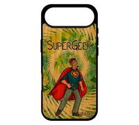 utaupia Coque Antichoc pour iPhone 17 Air en Bois Silicone Super Geek BD Console Vert Jeux Video Smartphone Gel Play Texte Case Humour