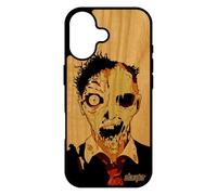 utaupia Coque Antichoc pour iPhone 17 Bois Silicone Mort Vivant Zombie Telephone Rigide Case Orange Horreur Revenant Fin du Monde de