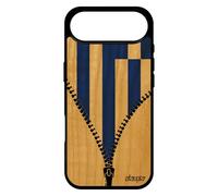 utaupia Coque Bois pour iPhone 17 Air Silicone Drapeau grece Grec Basket jo Euro Coupe du Monde Foot Noir Smartphone Portable Football de