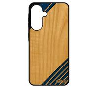 utaupia Coque Bois pour Samsung A56 5G Silicone Moderne Telephone SM-A566B/DS Effet Noir Motif Design Geometrie 4G de Made in France pour Galaxy