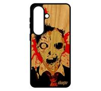 utaupia Coque Bois pour Samsung Galaxy S26 Silicone Zombie Gore Apocalypse eclaboussure Horreur Mobile Etui Mort Vivant Halloween Housse SM-S942U
