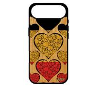 utaupia Coque Bois Silicone Rigide pour iPhone 17 Air Drapeau Belgique Belge Basket Case Foot I Love Coupe du Monde de