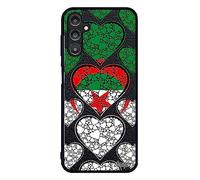 utaupia Coque Drapeau Algerie algerien pour Samsung A14 4G 5G Silicone jo I Love 4G Housse Telephone Foot Coeur TPU Galaxy
