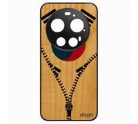 utaupia Coque en Bois Drapeau Corée du sud coréen pour Xiaomi 17Ultra Silicone Noir Taegeukgi Passion Seoul Fan Telephone K-Pop Antichoc K-Drama