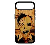 utaupia Coque en Bois Telephone pour iPhone 17 Air Silicone Zombie Smartphone Apocalypse Marron Horreur Garcon Revenant de Protection