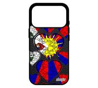 utaupia Coque en Silicone Drapeau Tibet tibetain pour iPhone 17 Pro Metal Case I Love Zen Bouddha Coeur Asie Caoutchouc Bouddhisme Antichoc