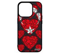 utaupia Coque en Silicone pour iPhone 14 Pro Drapeau Turquie Turc jo alu Coeur Football Foot Souple Coupe du Monde Coupe d'europe Euro