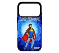 utaupia Coque en Silicone pour iPhone 17 Pro Super Marraine Bleu Cover Humoristique de Protection Bande dessinée Texte Humour Housse