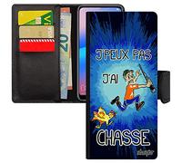 utaupia Coque jpeux Pas J'Ai Chasse pour Samsung A14 4G 5G Rabat personnalisé Humour BD Chasseur de Protection Cover Homme Pochette Drole Galaxy