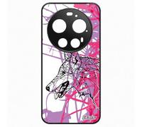 utaupia Coque Loup pour Xiaomi 17Ultra Silicone Telephone Ethnique Tribal Nature Animal Graphique Rose Feuilles Femme Housse Noir Dessin Hiver
