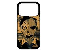 utaupia Coque Mort Vivant pour iPhone 17 Pro en Bois Silicone fantome Squelette Portable Zombie ado Horreur frêne Bleu Ville 4G Motif Case