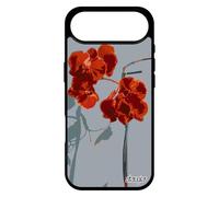 utaupia Coque orchidée Fleur pour iPhone 17 Air Silicone Love Exotique Nature Floral Plante Peinture Tropical Femme personnalisé Amour Case