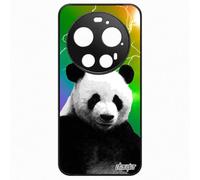 utaupia Coque Panda Telephone pour Xiaomi 17Ultra Silicone ecologie Arc en Ciel Etui geant de Protection Multicolore ecolo Eclair Made in France