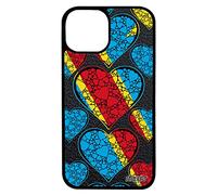 utaupia Coque pour iPhone 13 Silicone Drapeau rdc Congo Kinshasa congolais I Love Case Portable Can Basket Foot Telephone