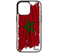 utaupia Coque pour iPhone 16 Pro Max Silicone Drapeau Maroc marocain Coupe du Monde Foot Sport Telephone Football Coupe d'afrique