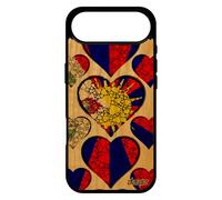 utaupia Coque pour iPhone 17 Air Bois Silicone Drapeau Tibet tibetain Asie Case Solide Zen Bouddha Bumper Telephone Coeur I Love Etui