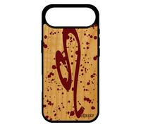 utaupia Coque pour iPhone 17 Air Bois Silicone Signe du Zodiaque Lion Dessin 4G Rouge Univers Telephone Horoscope Astrologique Avenir Etui