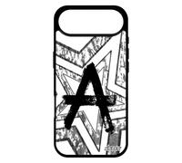 utaupia Coque pour iPhone 17 Air Silicone Anarchie Communisme philosophie Etoile égalité TPU Noir liberté Bumper Symbole ni Dieu ni Maitre