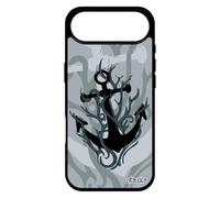 utaupia Coque pour iPhone 17 Air Silicone Ancre mer algue Noir Tatouage Homme Housse de Bateau Vintage Artistique de Protection Marine