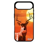 utaupia Coque pour iPhone 17 Air Silicone cerf cervide Case Foret Original Brame Antichoc Gel Faon Orange Animal biche Rigide Design